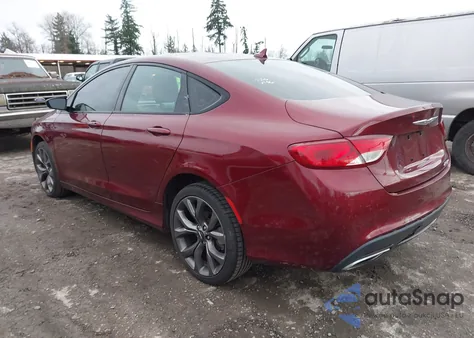 2016 Chrysler 200 S from USA, damaged, VIN 1C3CCCBG0GN134735